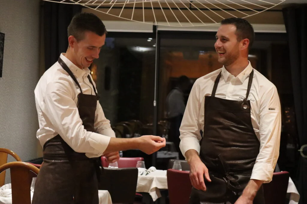 L'atelier du goût, les chefs, Jordan et Clément